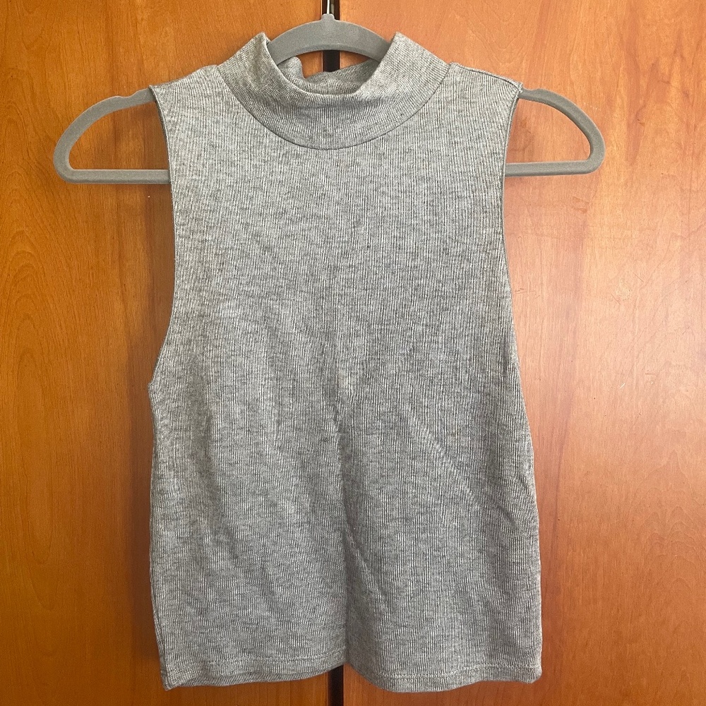 Zara sleeveless knit top